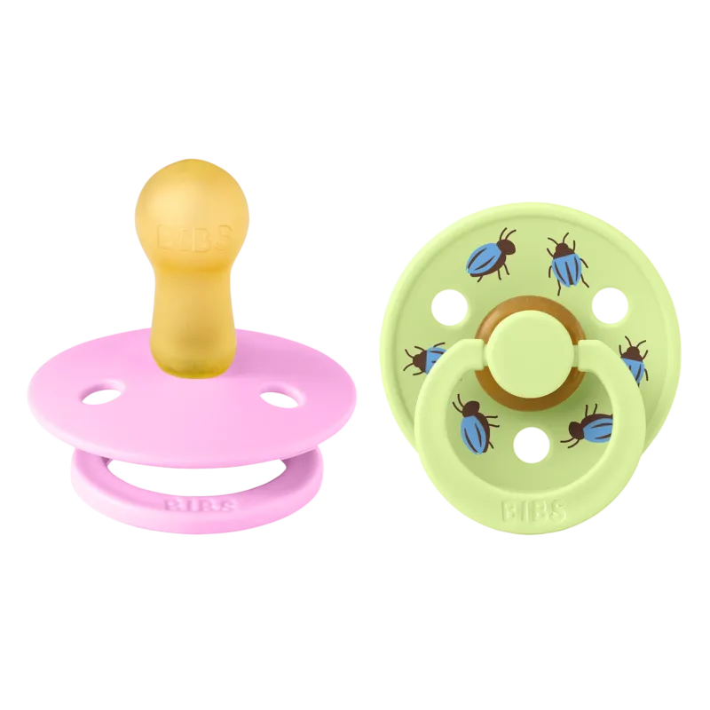 STUDIO Colour Pacifiers 2 Pack Beetle Mix - Ballet/Matcha – Bild 2