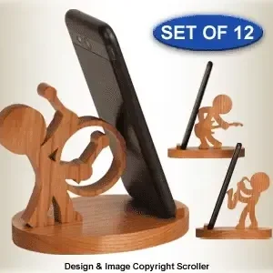 Music Character Cell Phone Holders Pattern Set - The Winfield Collection