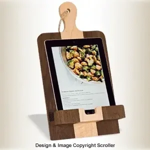 Counter Top Cookbook & Tablet Stand Pattern - The Winfield Collection