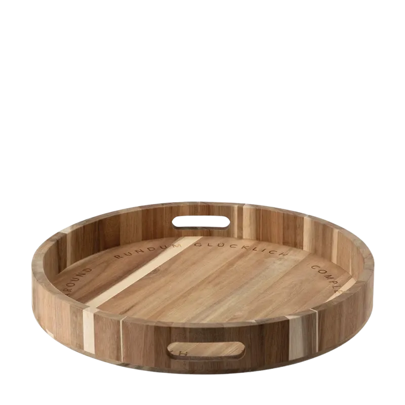 Räder Holztablett Rundum glücklich