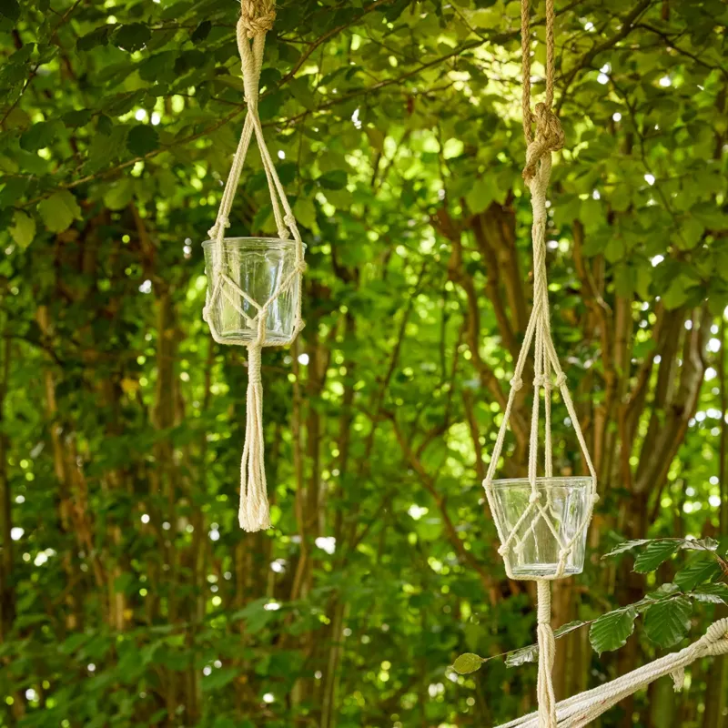 Hängelampe mit Seil/Glas - Mehrere Größen - Speedtsberg