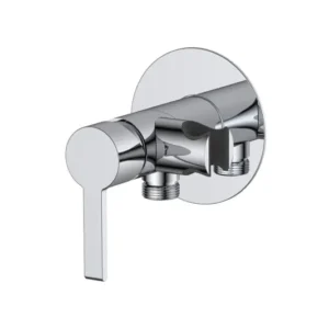 Brause-Einhebelmischbatterie Unterputz mit Brausehalter, Chrom