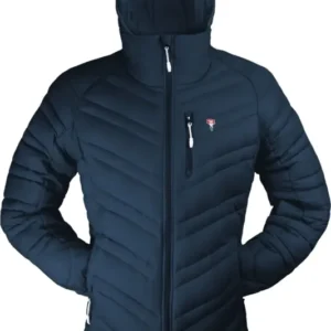 GZ bag Faithful DownWool Jacket Men Blue Ashes