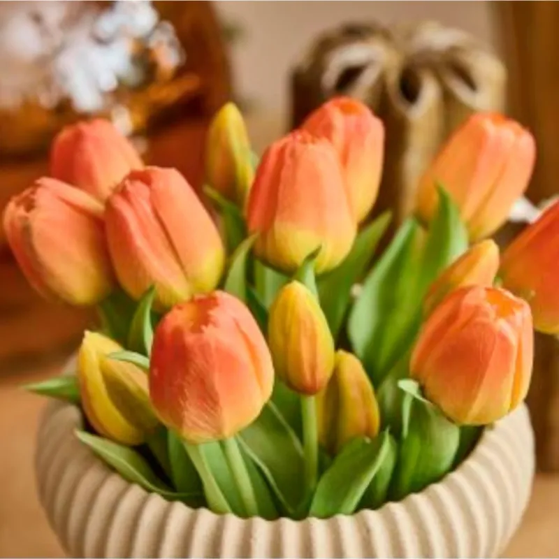 Künstlicher Tulpenstrauß - Mehrfarbig