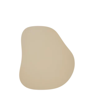 Willora Magnetic Board in cashmere, organic pebble shape