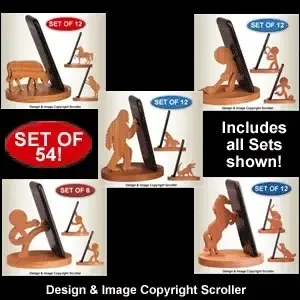 Cell Phone Pattern Combo Set (8912, 8928, 8944, 8981 & 9002SC) - The Winfield Collection
