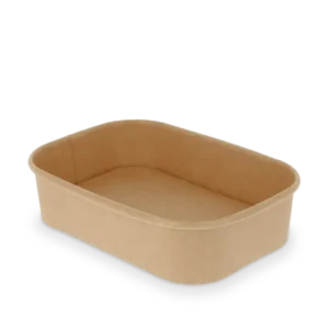 takeaware.nl Maaltijdbakken en schalen Maaltijdbak karton 500ml Kraft