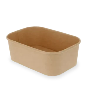 takeaware.nl Maaltijdbakken en schalen Maaltijdbak karton 750ml Kraft