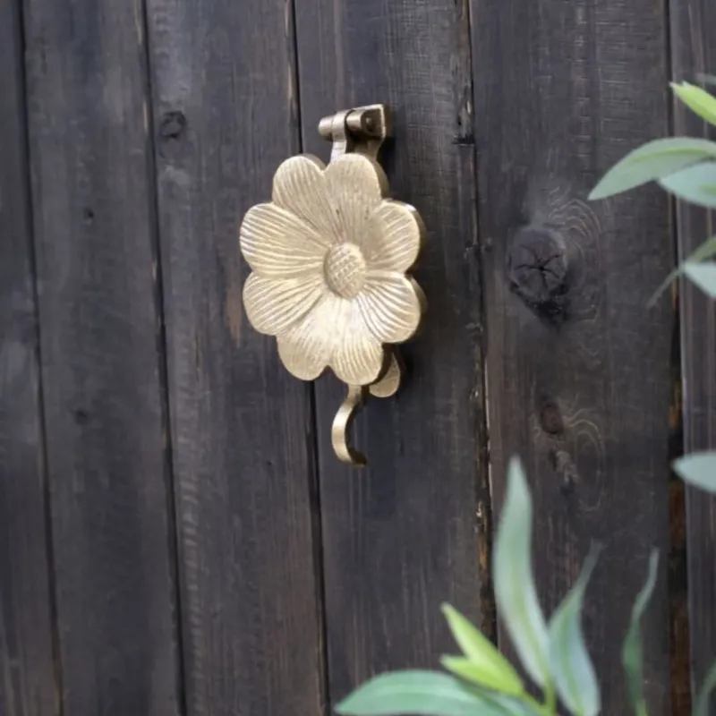Türklopfer mit Blumenmuster - Chic Antique