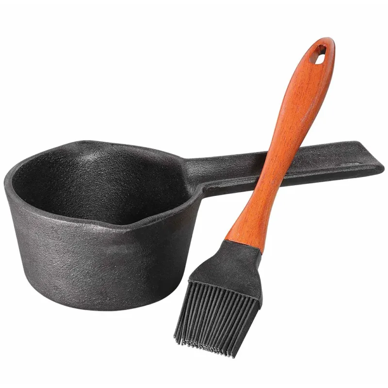 Cazo de hierro con pincel-KUC1066701000
