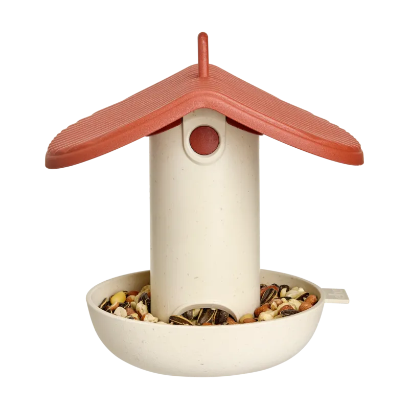 Cosy voedersilo 18cm toscaans rood van elho