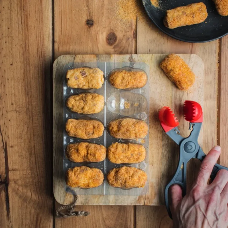 Pinzas para croquetas y albóndigas La Croquetera - Claudia&Julia