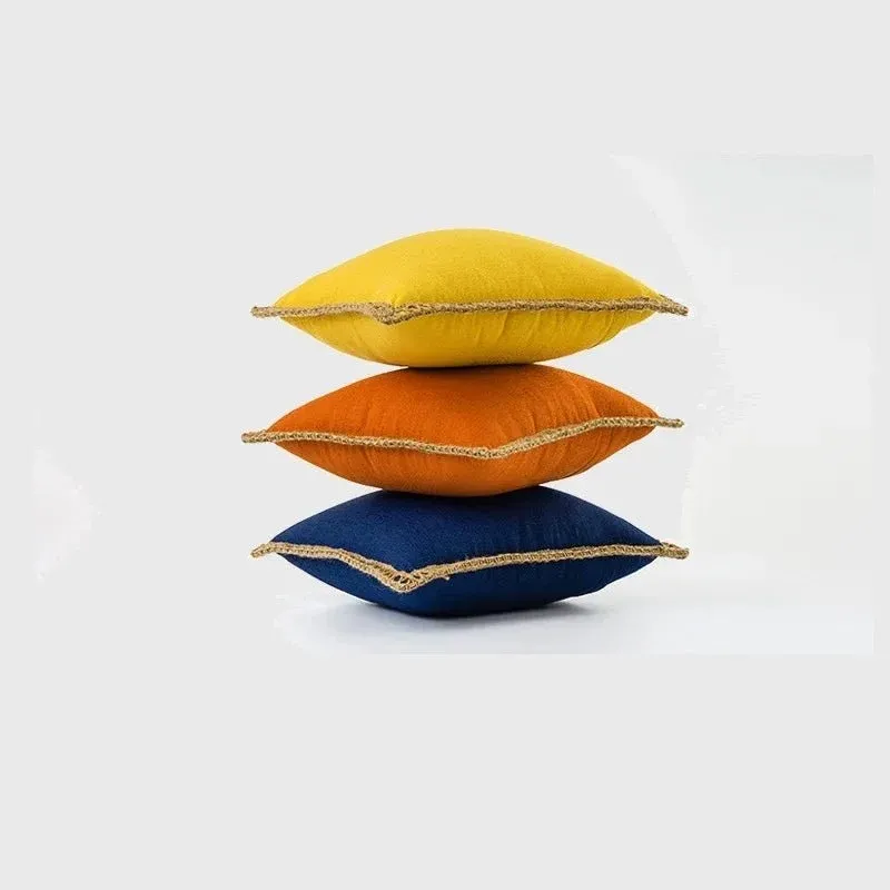 DEKOLIEBE Decorative Cushion Cover - French Style Throw Pillows for Couch 2