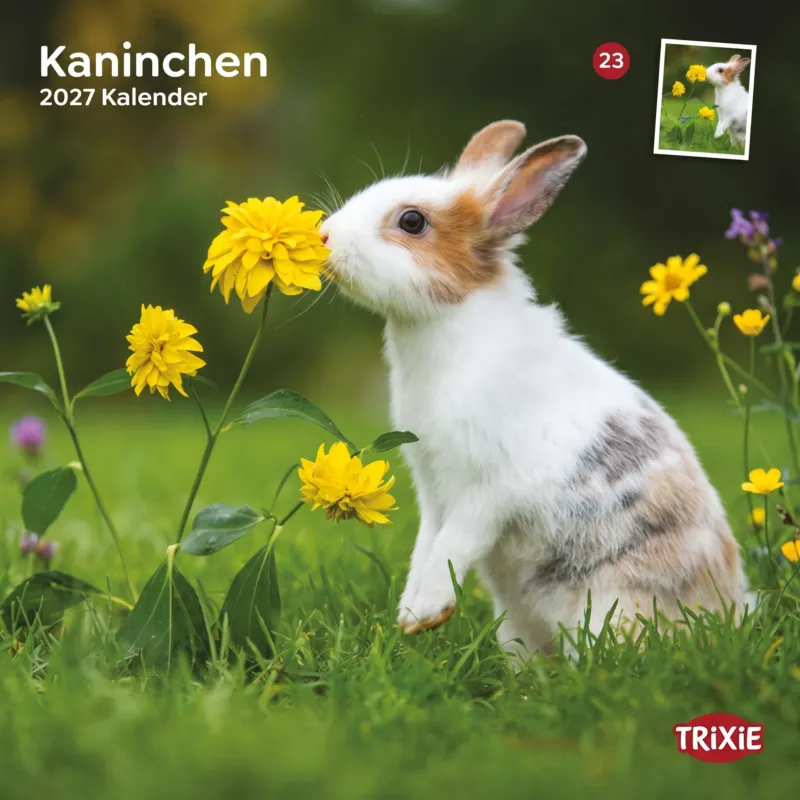TRIXIE 2027 Kalender für Kaninchen