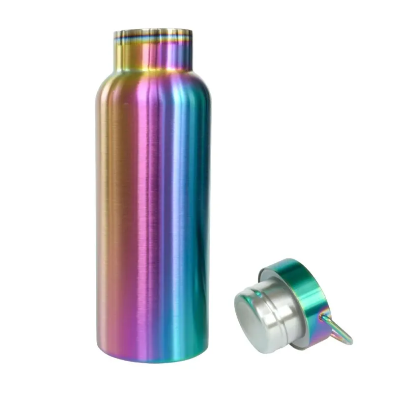 LEKKABOX Thermosflasche Edelstahl 'ISO Rainbow' 600 ml