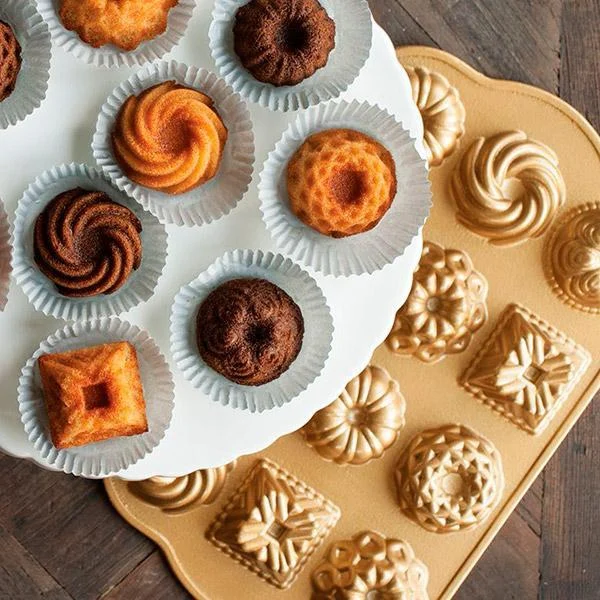 Molde de aluminio Bundt Charms Nordic Ware - Claudia&Julia