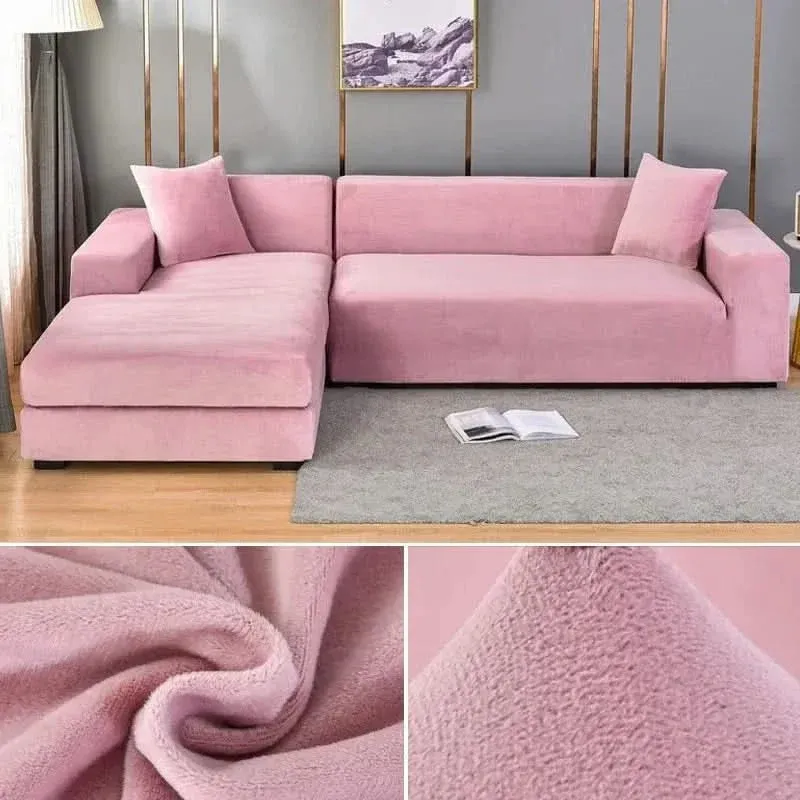 SamtLux sofa cover - Elastic & luxurious for every living room 0