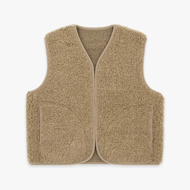 Merino Weste Erwachsene | Essential Taupe