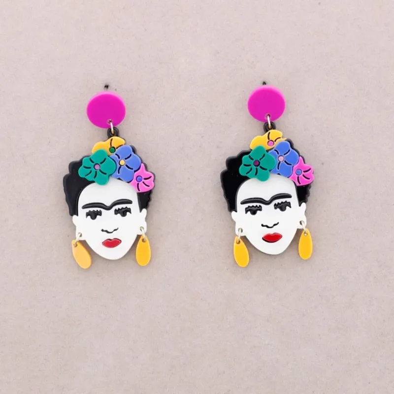 Damen Ohrringe 'Frida' multicolor