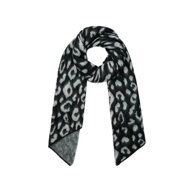 Damen Schal 'Casual Elegance' schwarz weiß