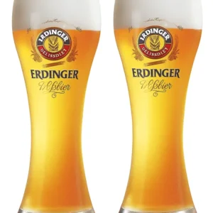 Erdinger Weizenbiergläser - 500 ml - 2 Stück