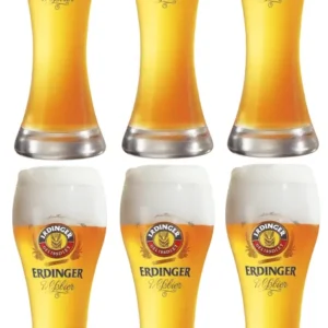 Erdinger Biergläser Weizen 500 ml - 6 Stück