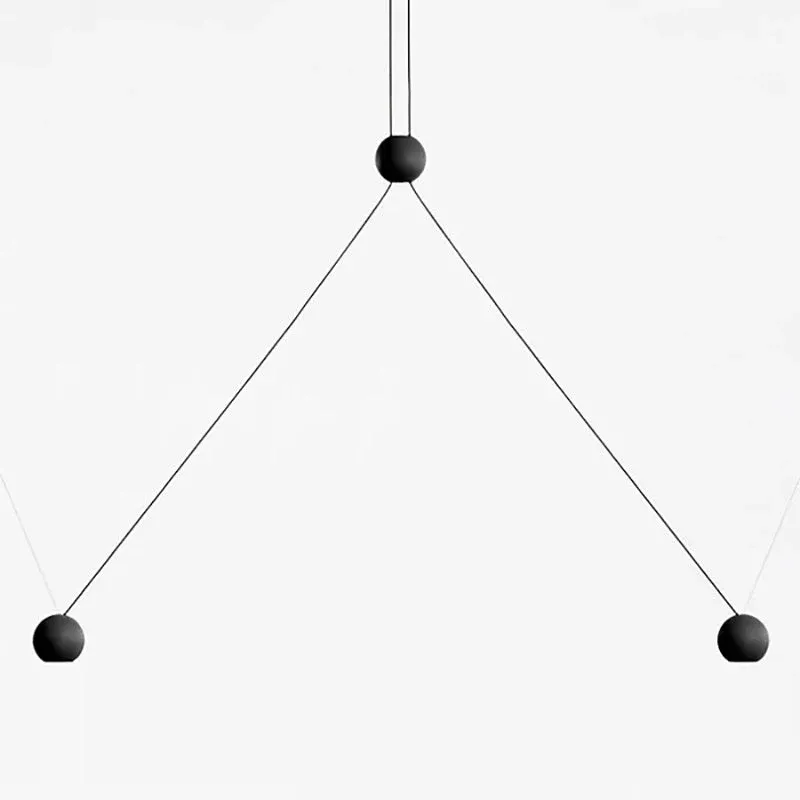 Compass Round LED Pendant Light