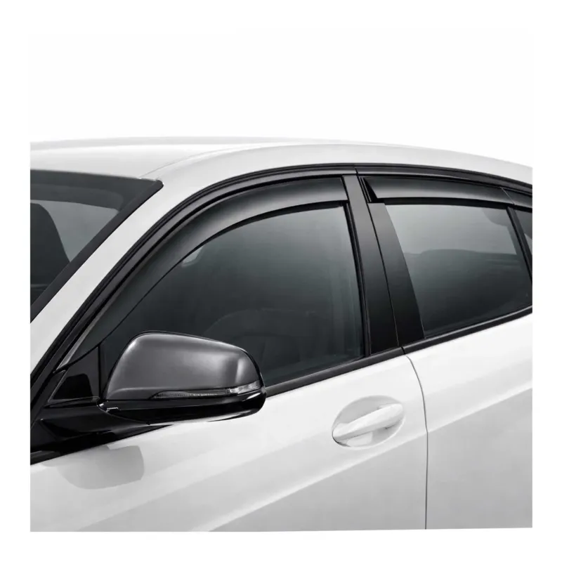 Windabweiser Regenabweiser für BMW 1er F40 2019-2024 Dunkel Acryl 4tlg