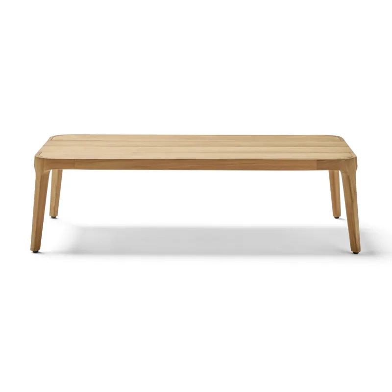 Paralel Rectangular Outdoor Coffee Table