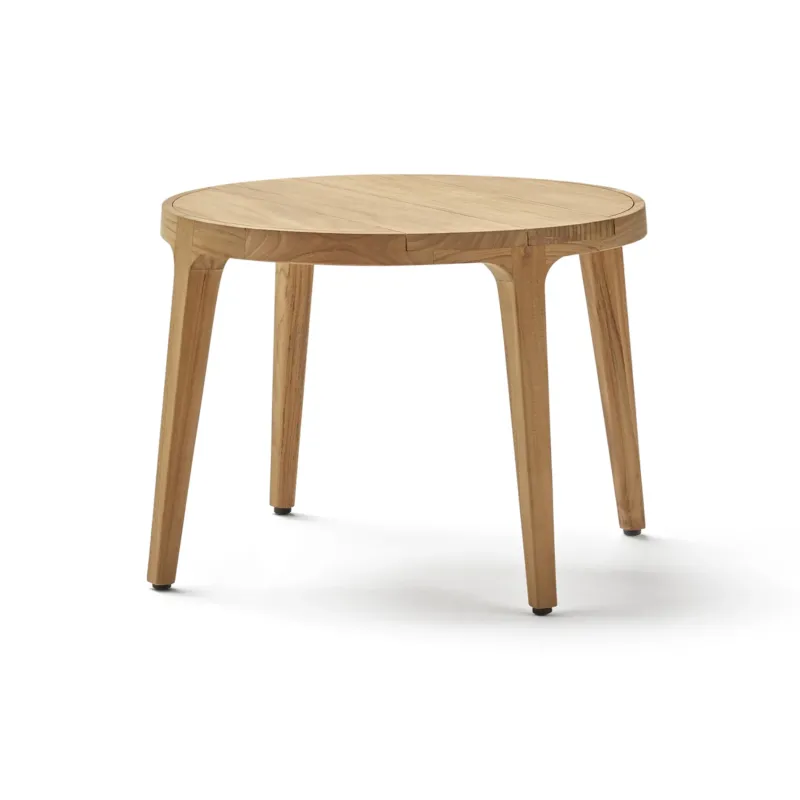 Paralel Round Outdoor Side Table