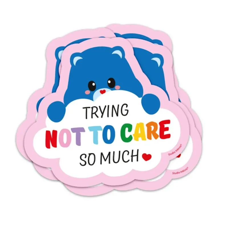 Sticker | Aufkleber 'Trying not to care so much'