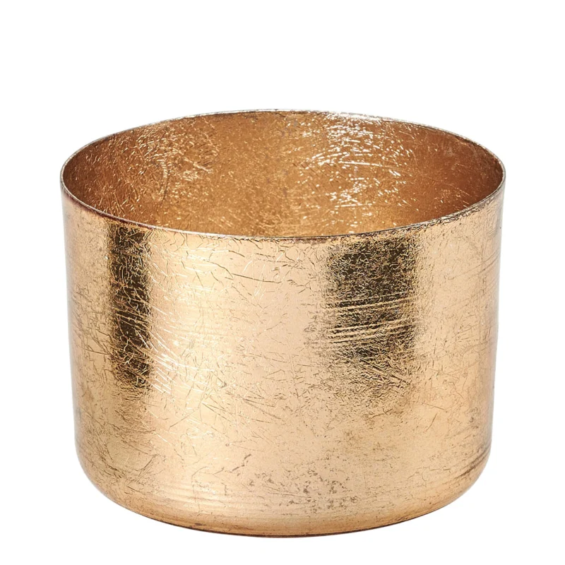Windlicht Chennai goldfarben mittel